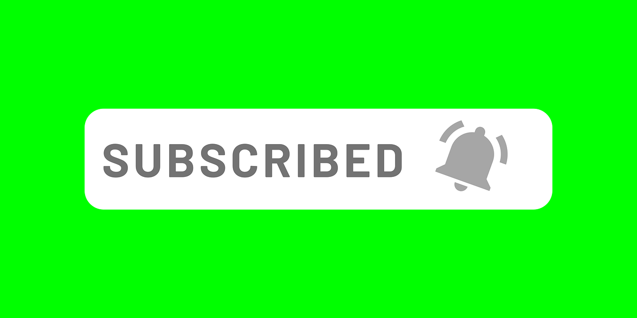 subscribe, bell, button