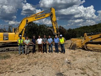 Groundbreaking for Aldi's Store in Camdenton