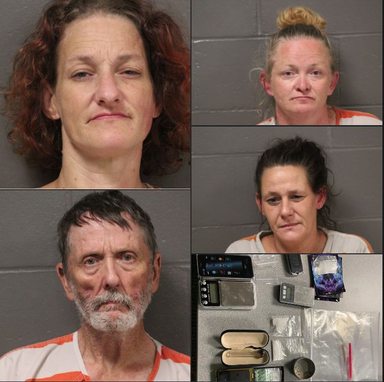 Four Arrested After Drug Raids in Richland Area