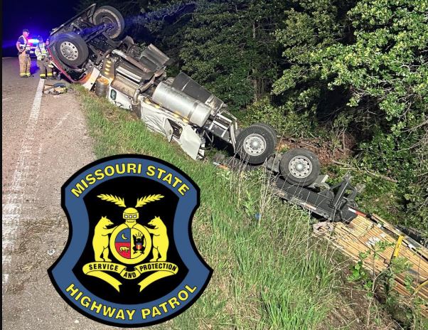 Highway Patrol Investigates Rollover Crash on Hwy. 5 in Camden County
