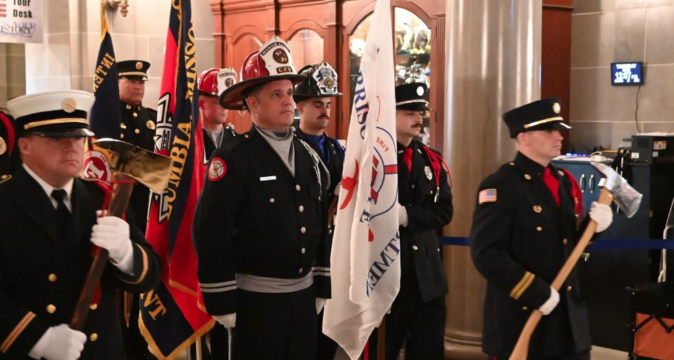 Firefighters Day Observed at State Capitol