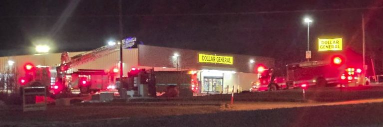 Firefighters Respond to Possible Electrical Fire at Dollar General in Laurie