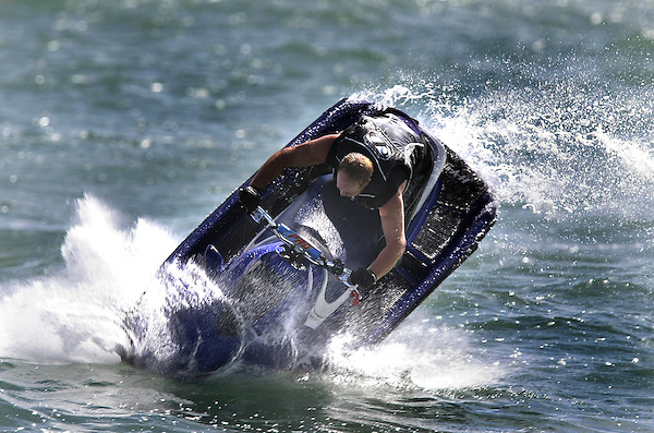 PWC Rider Injured After Hitting Large Wake On The Lake