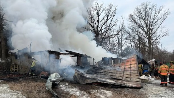 Early-Morning Blaze Destroys Camdenton-Area Home