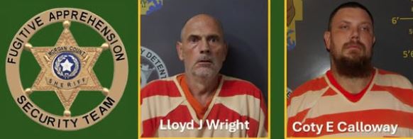 Morgan County Fugitive Apprehension Security Team Reports Two Arrests