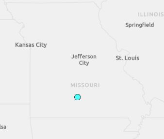 Earthquake Shakes South-Central Missouri