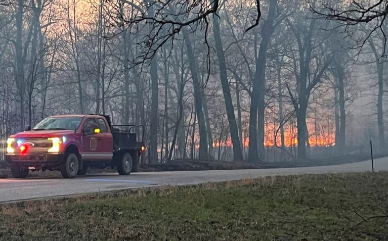 Lake Area Fire Districts Remain Busy Battling Natural Cover Fires