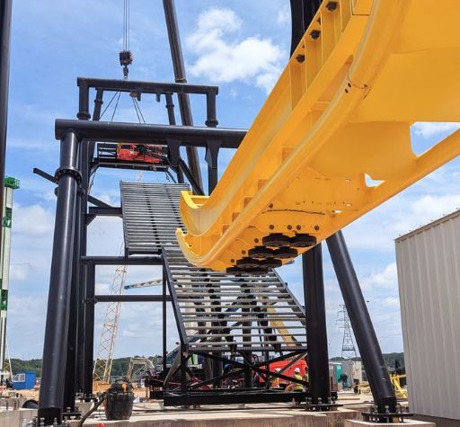 Construction Begins on New Roller Coaster at Oasis Development
