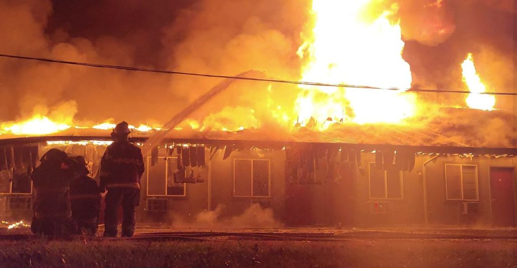 Popular Motel-Resort in Warsaw Destroyed by Fire