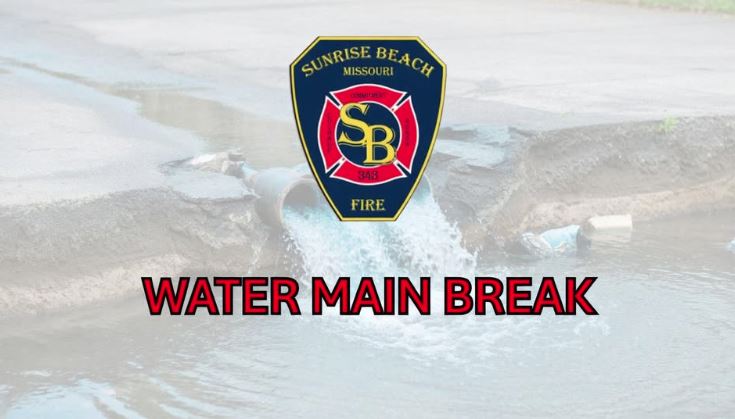 Water Main Break Reported in Sunrise Beach Area