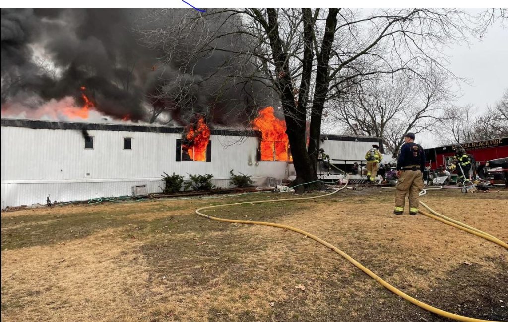 Manufactured Home In Rocky Mount Destroyed By Fire