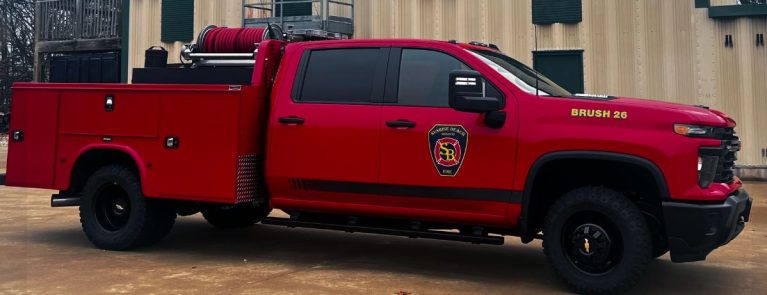 SBFD Puts New Brush Truck into Service