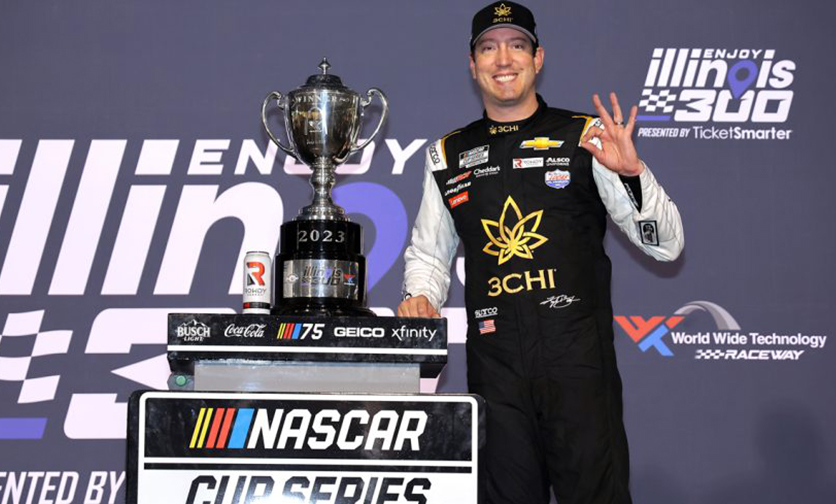 Kyle Bush Pulls Off Win At World Wide Technology Raceway In St. Louis