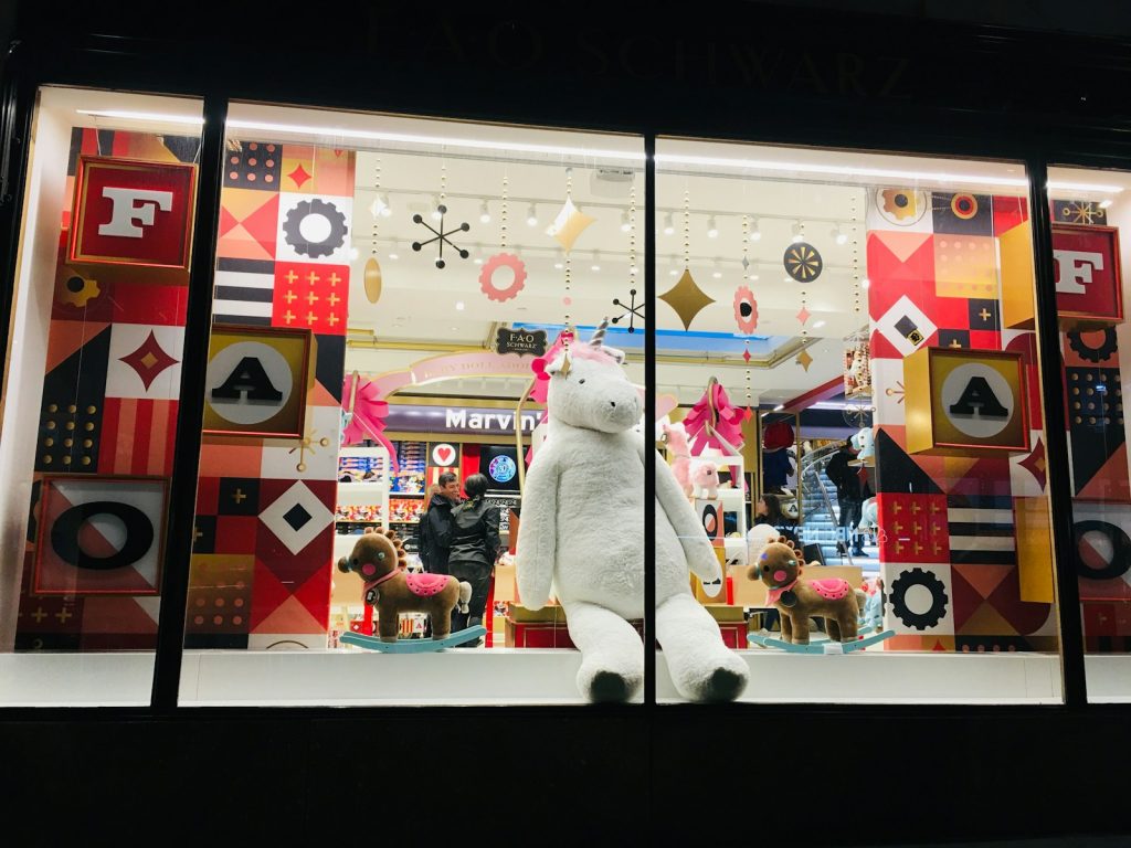 life-size white hippo plush toy