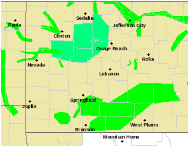 Flood Advisory Remains In Effect For Portions Of The Lake Region