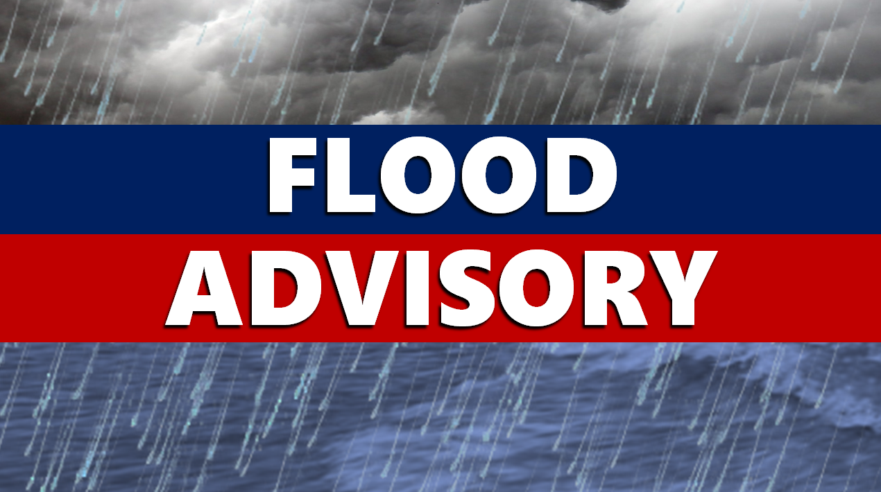 Flood Advisory Remains In Effect Until Tuesday Following Heavy Rains