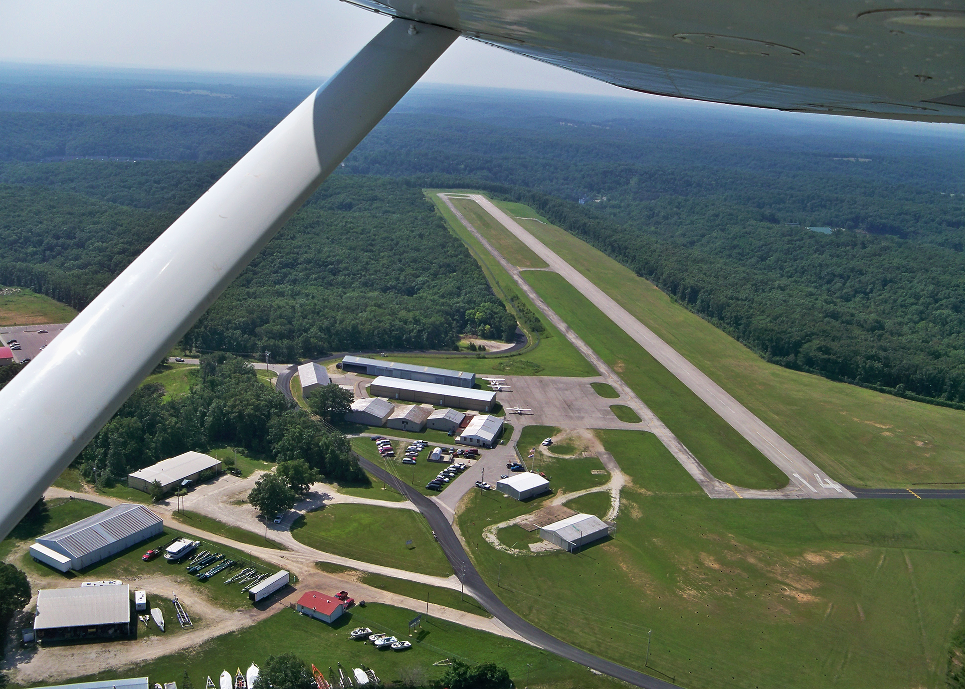 Osage Beach Working On Grant Work For The Grand Glaize Airport