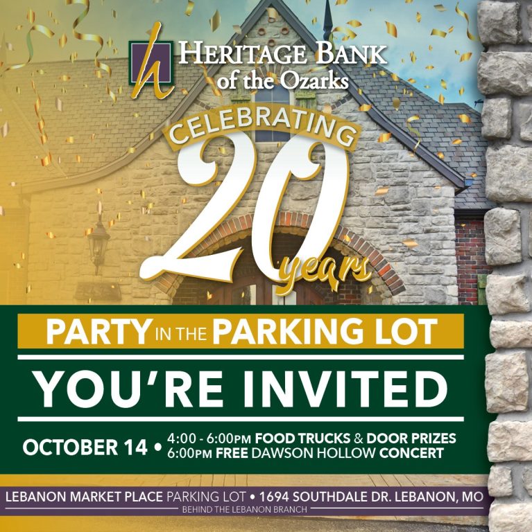 Heritage Bank Announces Significant Market Growth Across The Lake Region