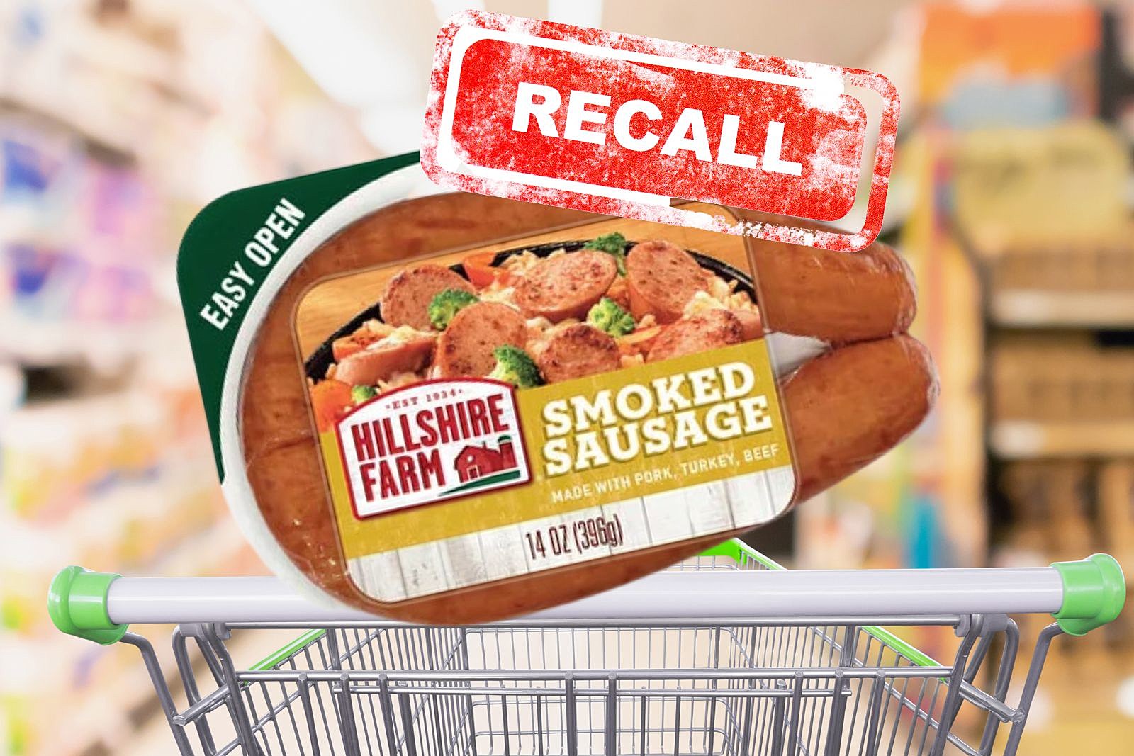Hillshire Farms Recalls 15,000 Pounds Of Smoked Sausages Due To Bone