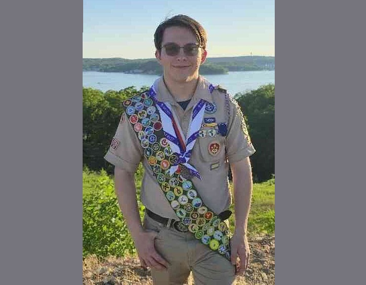 Lake Area Boy Scout Joins Group of 600 Who've Achieved Eagle & Collected All Merit Badges