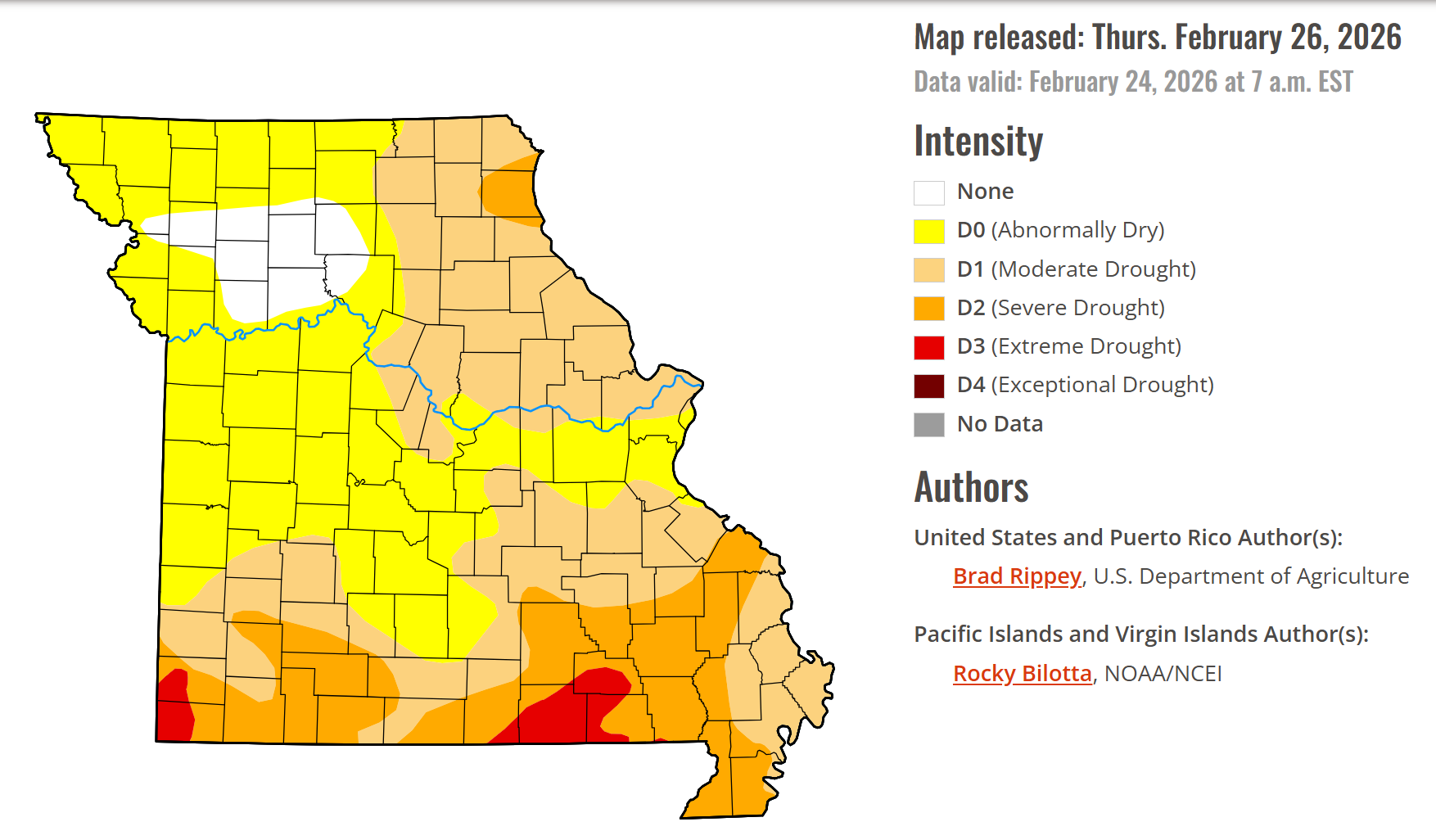 Drought Conditions Remain Across Missouri – News/ Talk KRMS