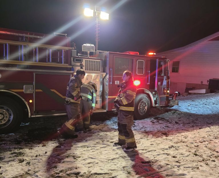 Firefighters Keep Shed Fire From Destroy Homes In Edwards