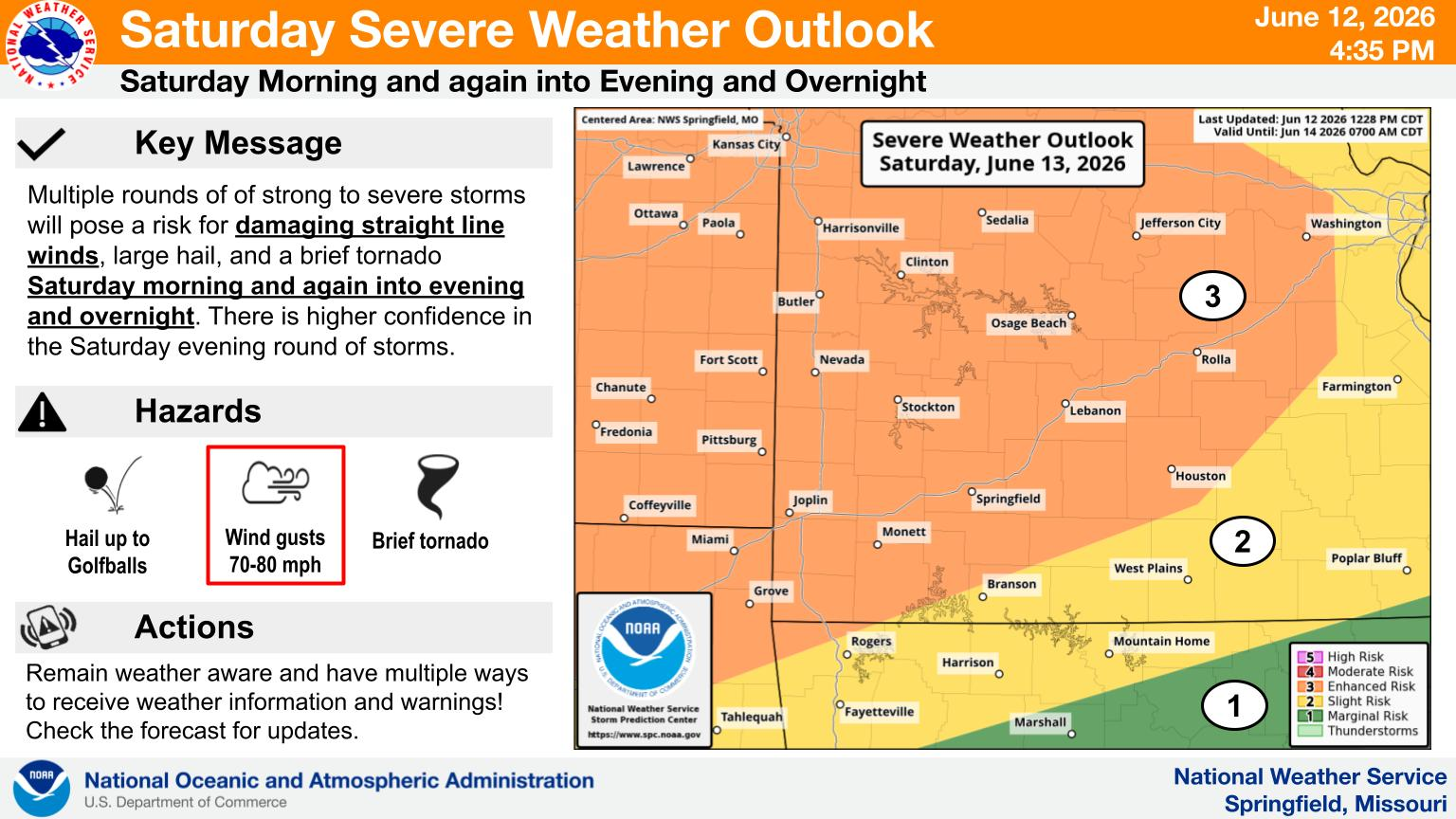 More Severe Weather Expected On Saturday Following Thursday’s Storms