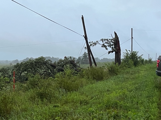 Lake Area Misses Most Damage From Nearby Severe Storms